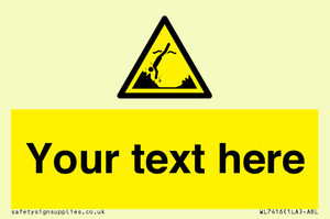 Custom Warning submerged objects